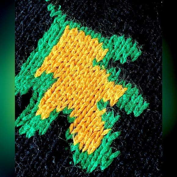 π Vintage Halloween Fall Autumn Sweater Medium - Picture 6 of 9